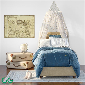 Chesterfield Upholstered Bed by Pottery Barn